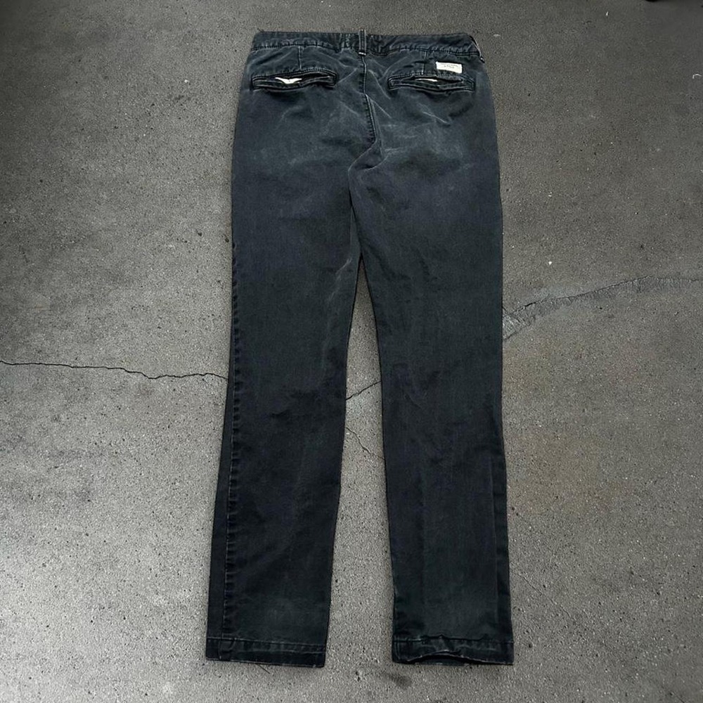 Men's Abercrombie & Fitch navy blue slim fit chino pants Size 32x32